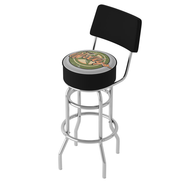 Trademark Global Swivel 31'' Bar Stool Wayfair